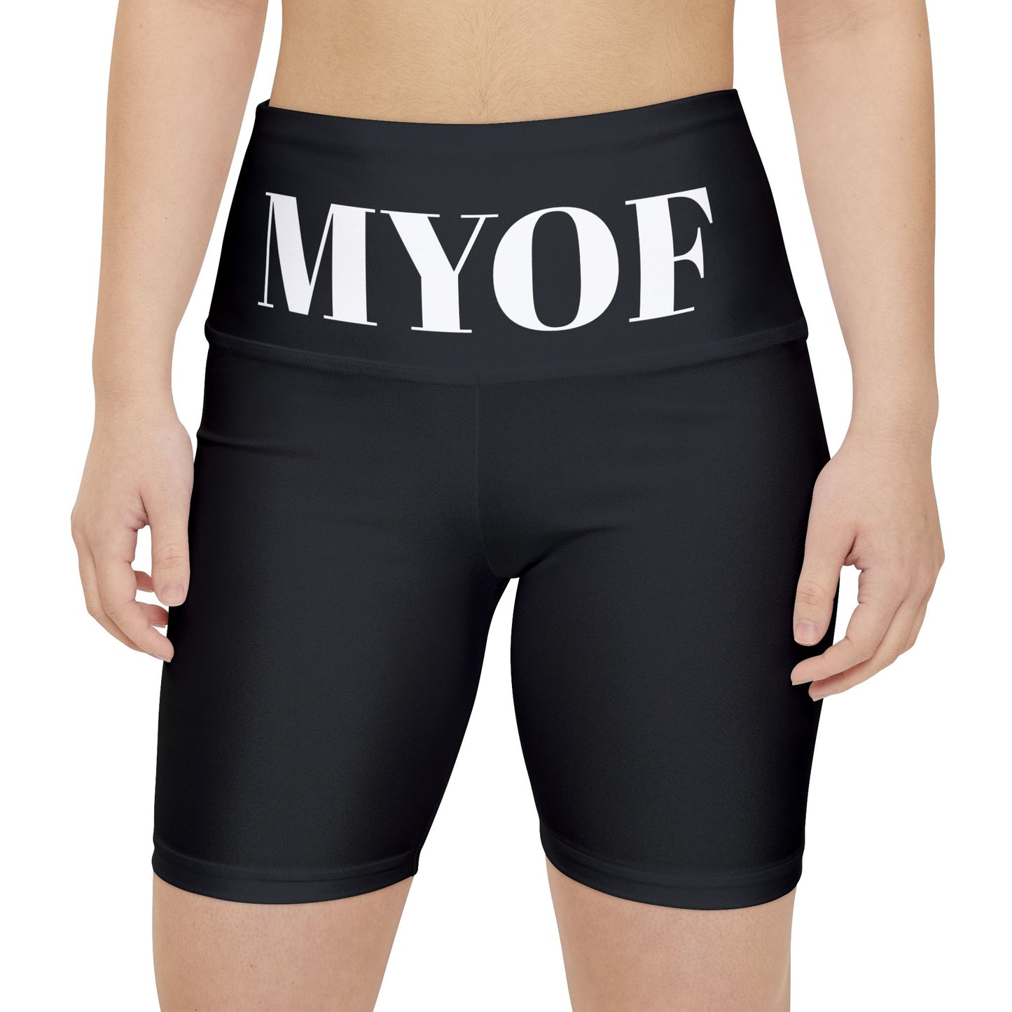Women's Mind Your Own Fitness workout Shorts - Mind Your Own Fitness