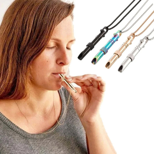 Mindfulness Breathing Necklace & Fidget Spinner - Mind Your Own Fitness