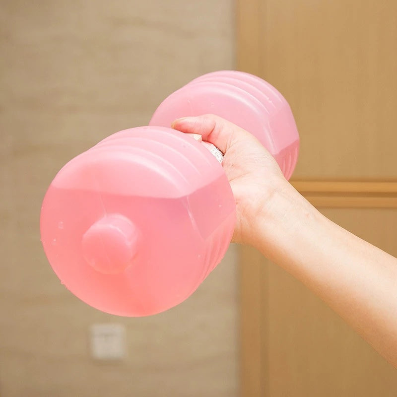 Get in shape fast with our fantastic variable weight water filled dumbbell - Mind Your Own Fitness