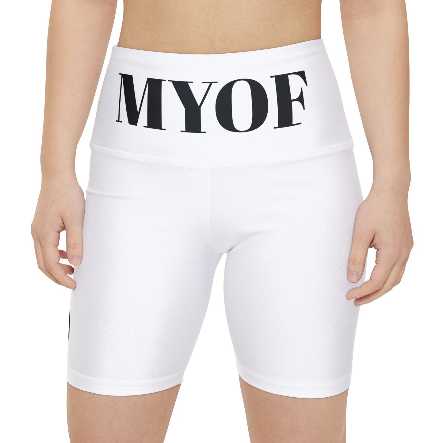 Women's Mind Your Own Fitness Workout Shorts - Mind Your Own Fitness