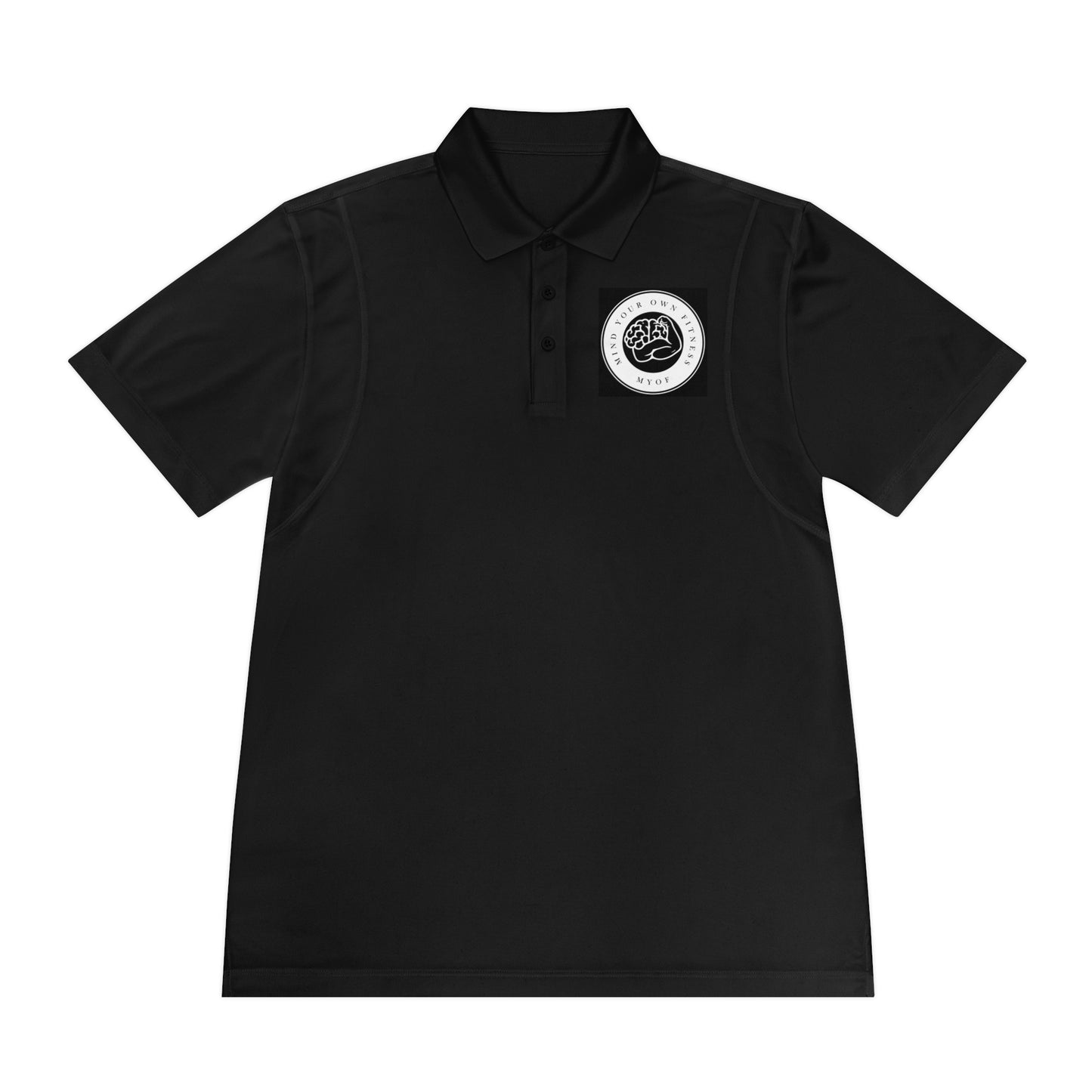 Super comfy "Mind Yor Own Fitness" Polo Shirt - Mind Your Own Fitness