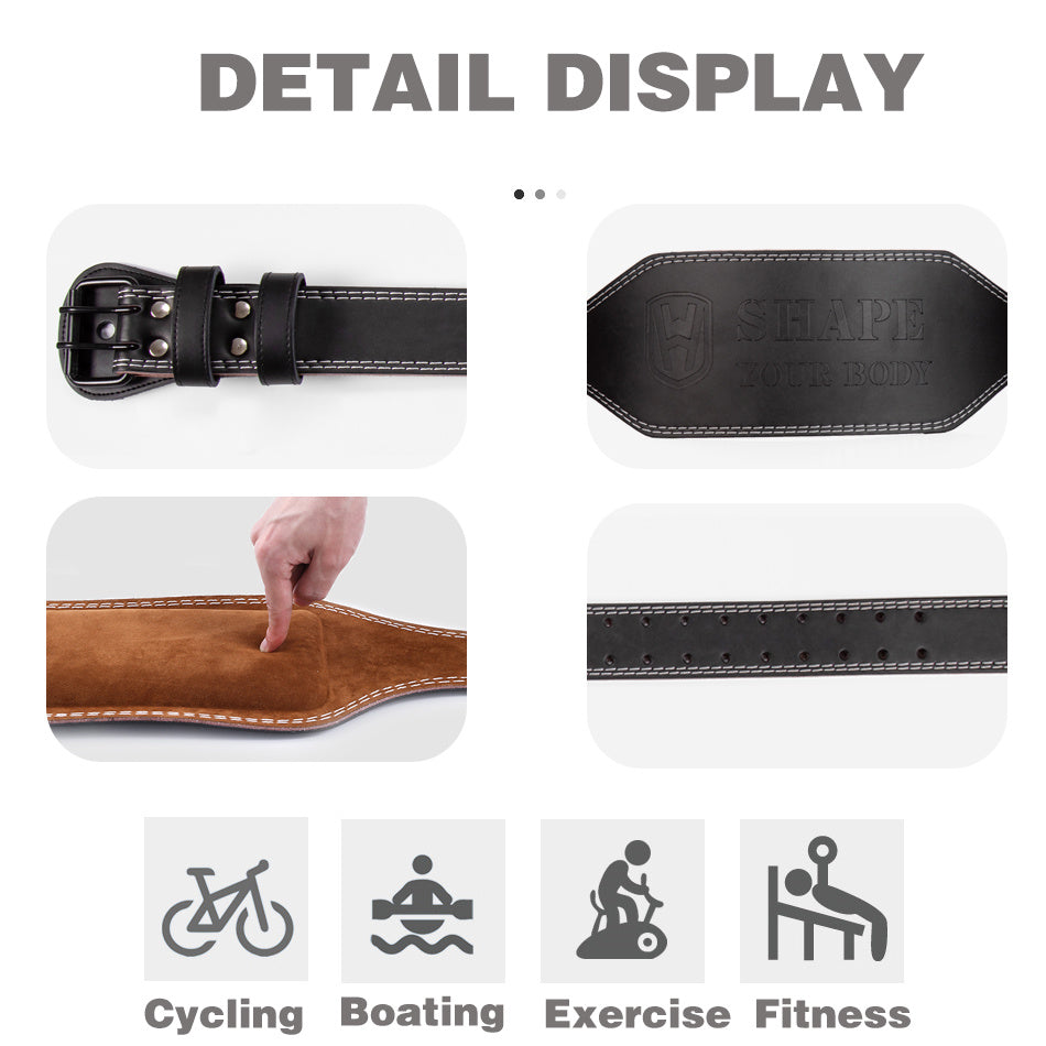 Super Comfortable Weight lifting Belt - Mind Your Own Fitness