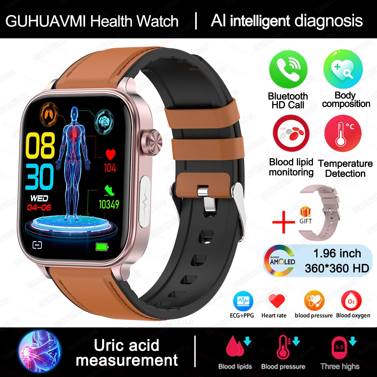 Fabulous Fitness Monitoring Smart Watch - Mind Your Own Fitness