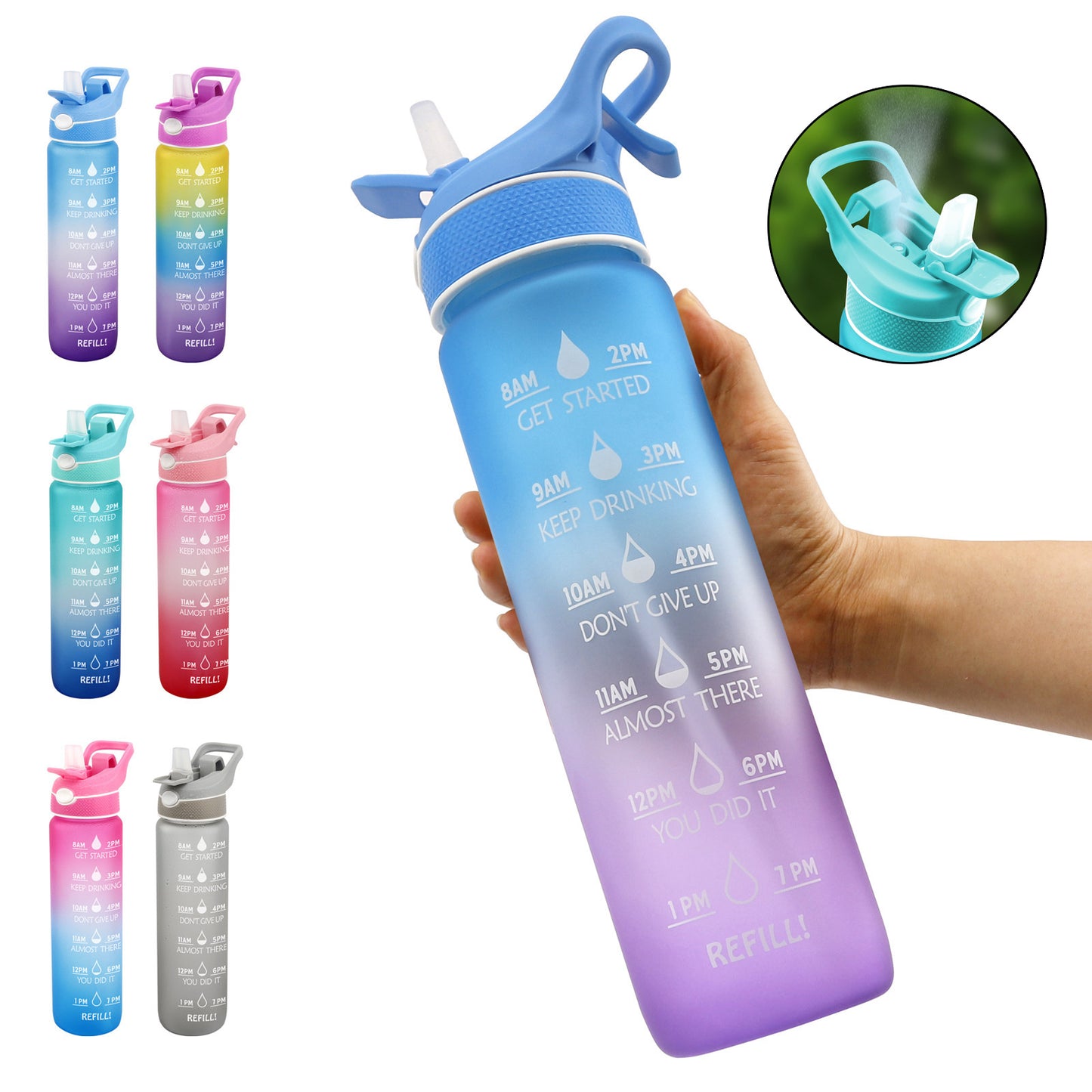 Super Splendid Spray Water Bottle !