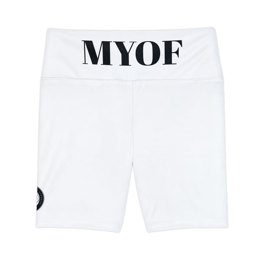 Women's Mind Your Own Fitness Workout Shorts - Mind Your Own Fitness