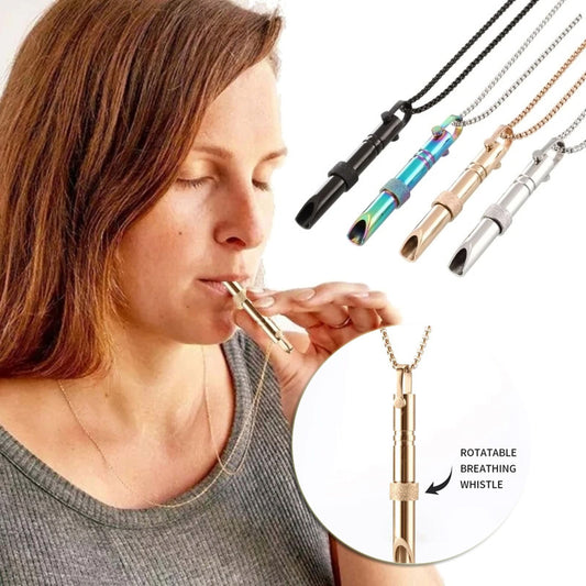 Mindfulness Breathing Necklace & Fidget Spinner - Mind Your Own Fitness
